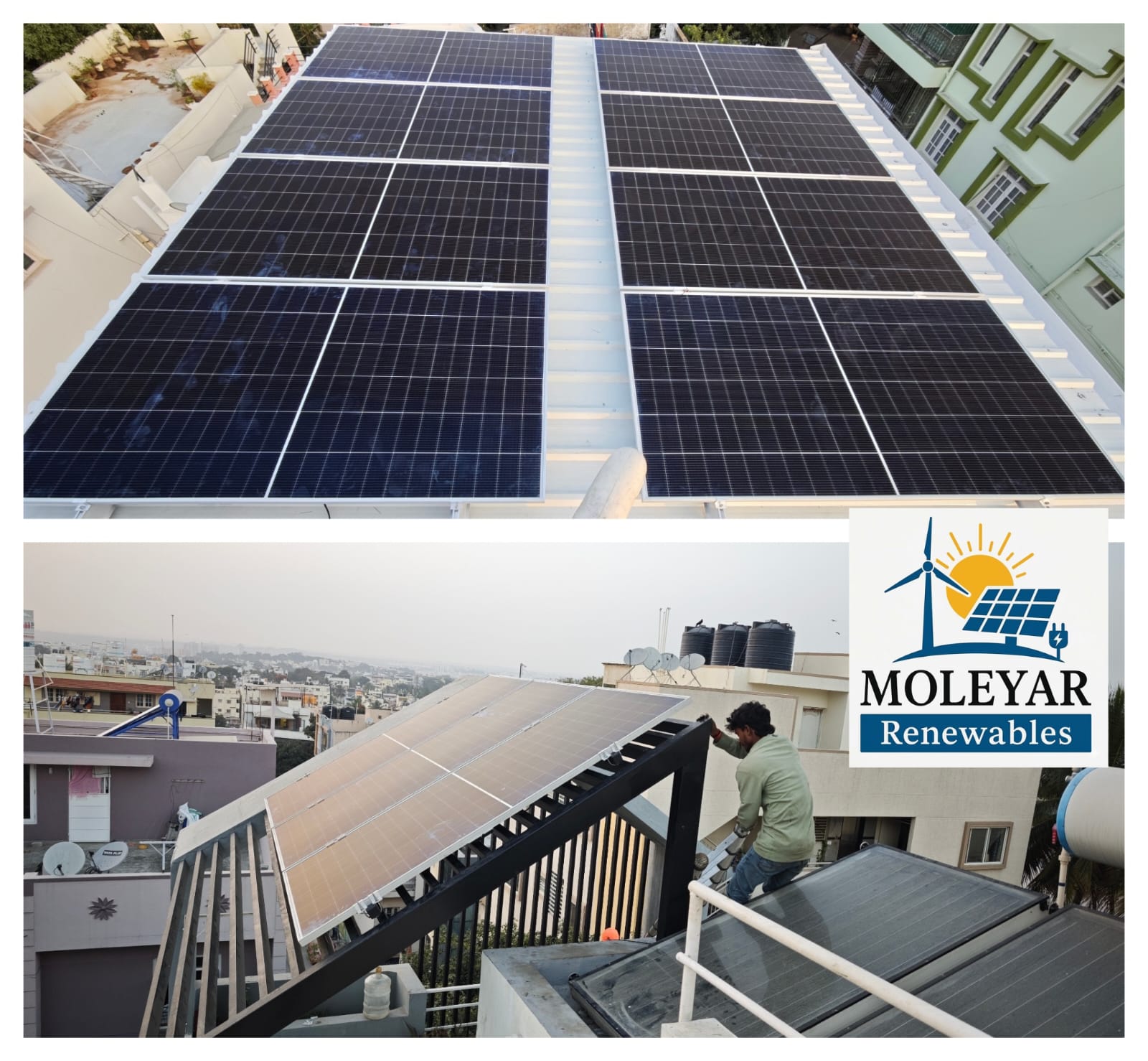 6 kW Enphase On-Grid Solar System installed at Banashankari, Bengaluru